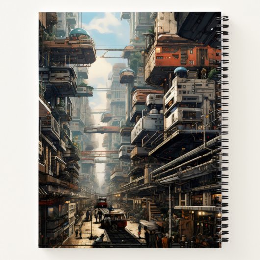 Science Fiction Notizblock (Rückseite)