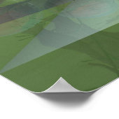 Science-Fiction-Plakat "Pushing the limits" Poster (Ecke)