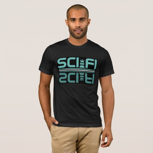 Science Fiction Robot T-Shirt (Vorne ganz)