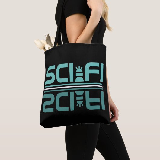 Science Fiction Robot Tasche (Von Nahem)
