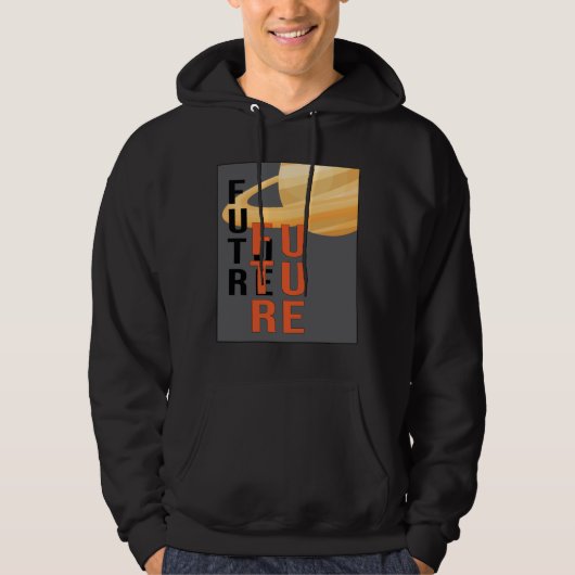 Science Fiction Space Ufo Alien Sci-Fi Funny Gift Hoodie (Vorderseite)
