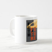 Science Fiction Space Ufo Alien Sci-Fi Funny Gift Kaffeetasse (Vorderseite Links)