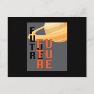 Science Fiction Space Ufo Alien Sci-Fi Funny Gift Postkarte