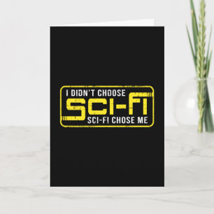 Science Fiction Space Ufo Sci-Fi Alien Funny Gift Karte