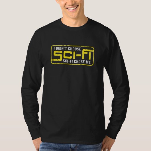 Science Fiction Space Ufo Sci-Fi Alien Funny Gift T-Shirt (Vorderseite)