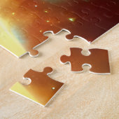 Science Fiction Sphere Bursts im Planetenereignis Puzzle (Seite)