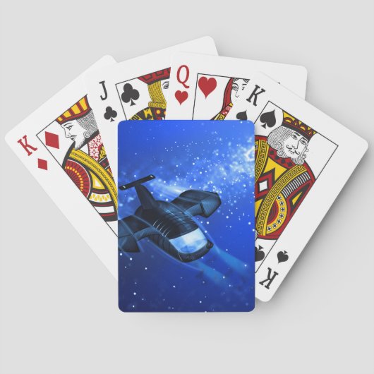 Science Fiction Spielkarten (Rückseite)