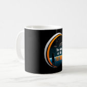Science Fiction Ufo Space Alien Sci-Fi Funny Gift Kaffeetasse (Vorderseite Links)