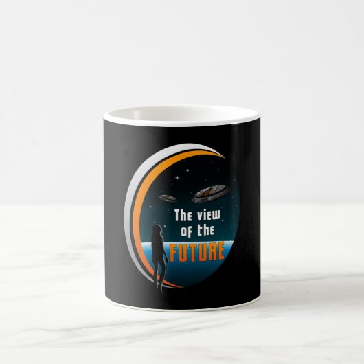 Science Fiction Ufo Space Alien Sci-Fi Funny Gift Kaffeetasse (Mittel)