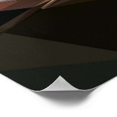 Science Fiction von Brand New Poly Art Poster (Ecke)