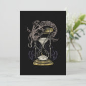 Science Fiction Zeitloser GIF Einladung (Stehend Vorderseite)