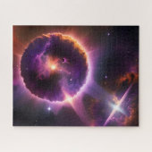 Science Fictional Cosmic Lila Universe Puzzle (Horizontal)
