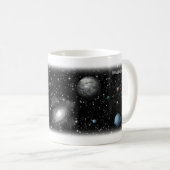 Science Fictionplaneten-Tasse Kaffeetasse (VorderseiteRechts)