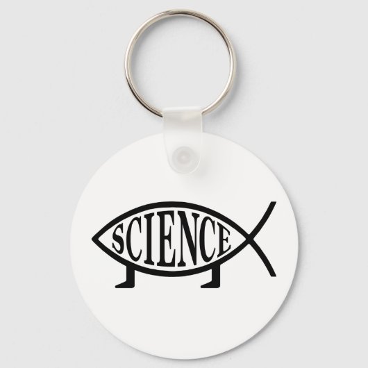 Science Fish Schlüsselanhänger (Vorderseite)