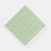 Science Garden Party Molecule Napkins Serviette (Ecke)
