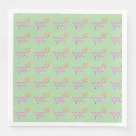 Science Garden Party Molecule Napkins Serviette
