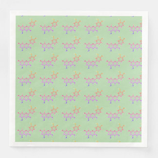 Science Garden Party Molecule Napkins Serviette
