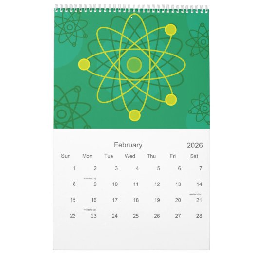 Science Geek Kalender (Feb 2026)