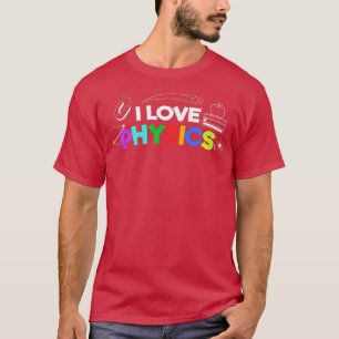 Science Geek Nerd Liebe Physik Premium T-Shirt