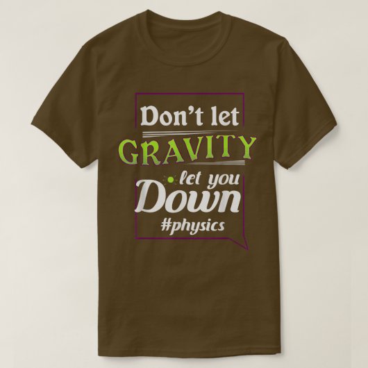 Science Geek Nerd Physik Puff T-Shirt (Design vorne)