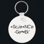 Science Geek Schlüsselanhänger<br><div class="desc">Weitere Informationen unter http://Label-Me-Happy.com</div>