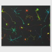 science geschenkpapier (Flach)