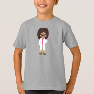 Science Girl, Latina Girl, Niedlich Girl, Scientis T-Shirt