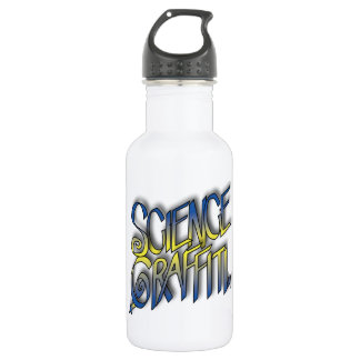 Science Graffiti Edelstahlflasche