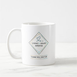 Science Healer Expertise Thank You Doctor Kaffeetasse
