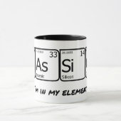 Science Humor Smart Style Witty Teacher Lab Office Tasse (Zentrum)