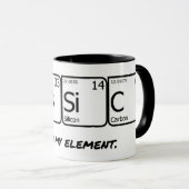 Science Humor Smart Style Witty Teacher Lab Office Tasse (VorderseiteRechts)