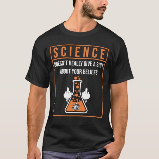 Science humour gstudent physics chemistry boy T-Shirt (Vorderseite)