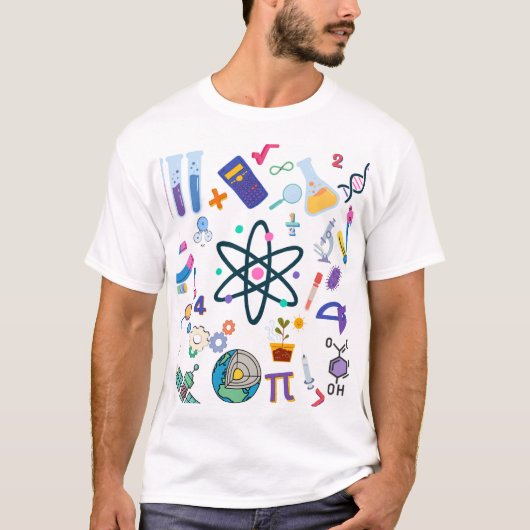 Science is Everywhere – Science Tools T-Shirt (Vorderseite)