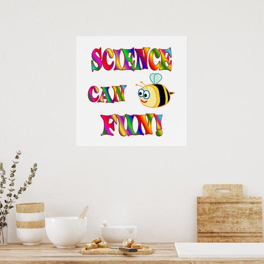 Science is Fun Poster (Küche)