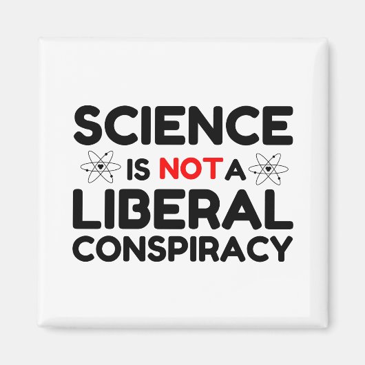 Science Is Not A Liberal Conspiracy Magnet (Vorne)