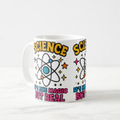 Science It'S Like Magic But Real Illustration Kaffeetasse (Vorderseite Links)
