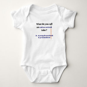 Science Joke Vater Joke Graduated Cylinder Baby Strampler
