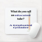 Science Joke Vater Joke Graduated Cylinder Mousepad (Mit Mouse)