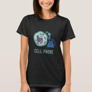 Science Jokes Lover Handy Telefone Biologie C T-Shirt