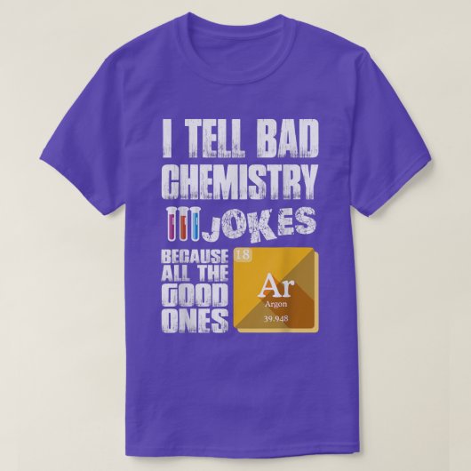 Science Jokes Quote Funny Scientists Shirt for Men (Design vorne)