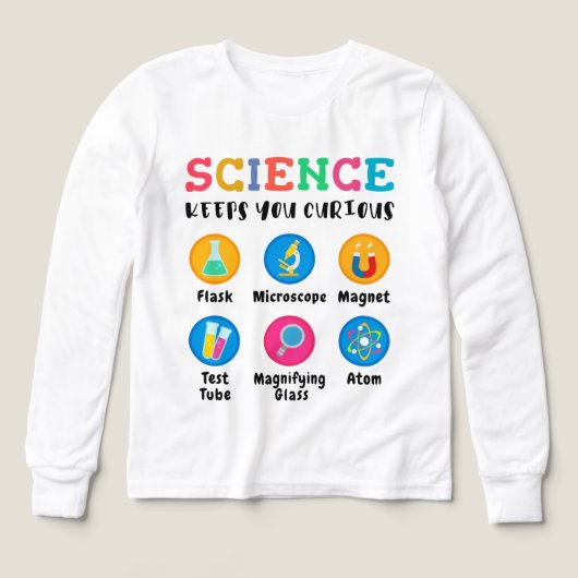 Science keeps you curious (Design Vorderseite)