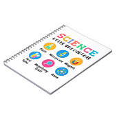 Science keeps you curious notizblock (Linke Seite)