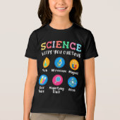 Science keeps you curious Tri-Blend shirt (Vorderseite)