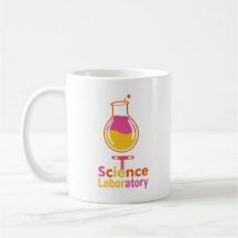 Science Laboratory Flask - Colorful Chemistry Expe