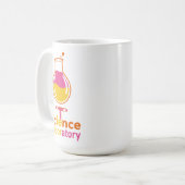 Science Laboratory Flask - Colorful Chemistry Expe Kaffeetasse (Vorderseite Links)