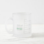 Science Labrador Beaker Personalisiert Big Label T Mattglastasse<br><div class="desc">Für den Wissenschaftsliebhaber in Ihrem Leben. Diese 10 oz Tasse ist wie ein Stück Laborgläser mit Abschlüssen für einen 250 ml Becher vergleichbarer Größe gefertigt. Sie können es sogar mit Ihren Initialen oder Namen personalisieren, genau wie in einem Labrador. Design wird vorne und hinten wiederholt. Gute Idee für Lehrer oder...</div>