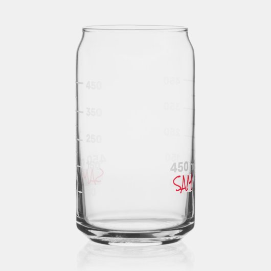 Science Labrador Beaker Personalisiert Glass Chemi Dosenglas (Links)