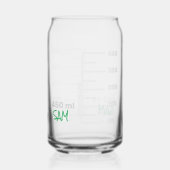 Science Labrador Beaker Personalisiert Glass Chemi Dosenglas (Vorderseite)