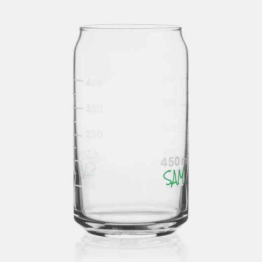 Science Labrador Beaker Personalisiert Glass Chemi Dosenglas (Rechts)