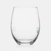 Science Labrador Beaker Personalisiert Glass Chemi Weinglas Ohne Stiel (Rechts)